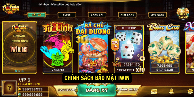 Chính sách bảo mật iwin