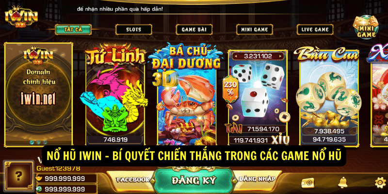 Nổ Hũ IWIN - Bí quyết chiến thắng trong các game nổ hũ