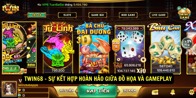 Twin68 - Sự kết hợp hoàn hảo giữa đồ họa và gameplay